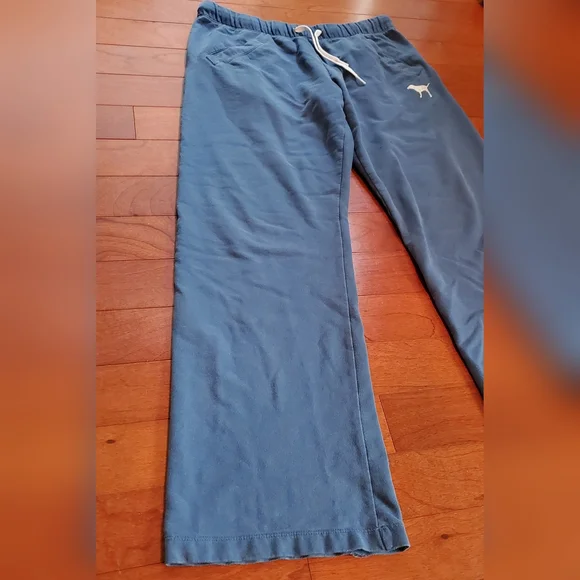 PINK Victoria's Secret Blue Sweatpants Size XS - Picture 2 of 5